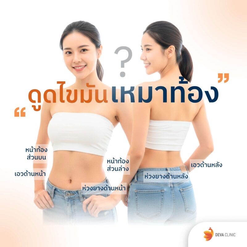 ดูดไขมันหน้าท้อง คือ