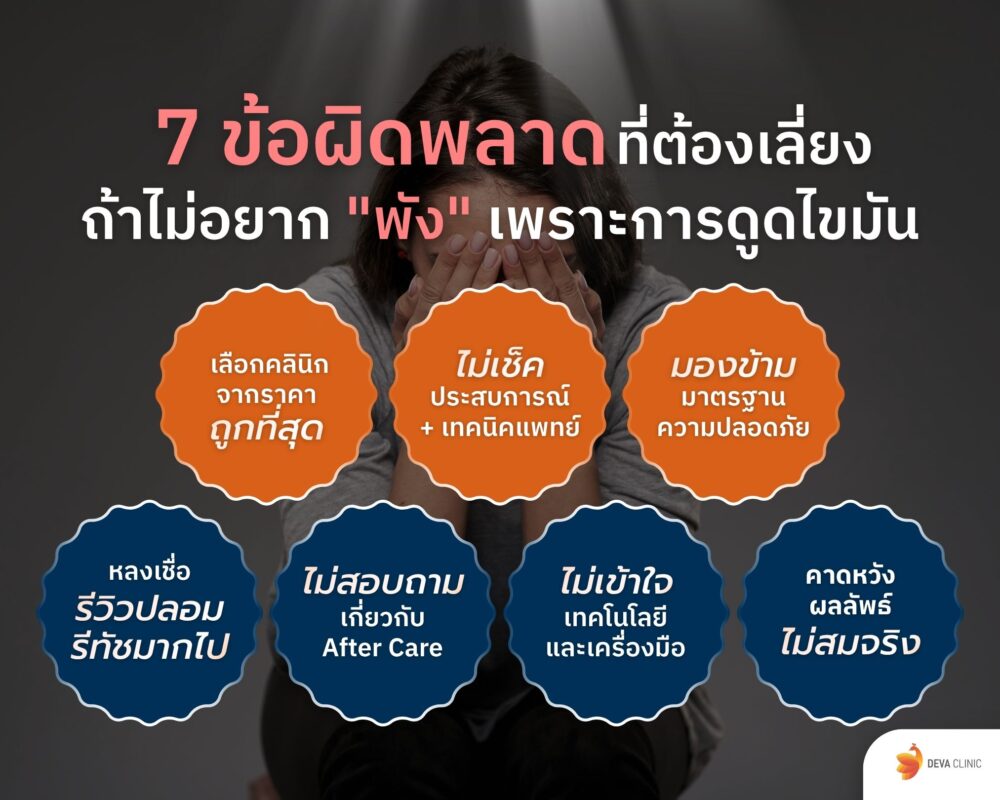 7 ข้อผิดพลาด